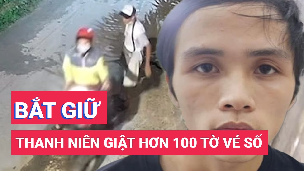 Công an TP.HCM bắt nam thanh niên giật hơn 100 tờ vé số của người khuyết tật