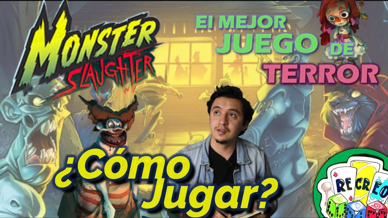 Monster Slaughter Juego de terror | Cómo jugar Monster Slaughter | Recreo Lúdico