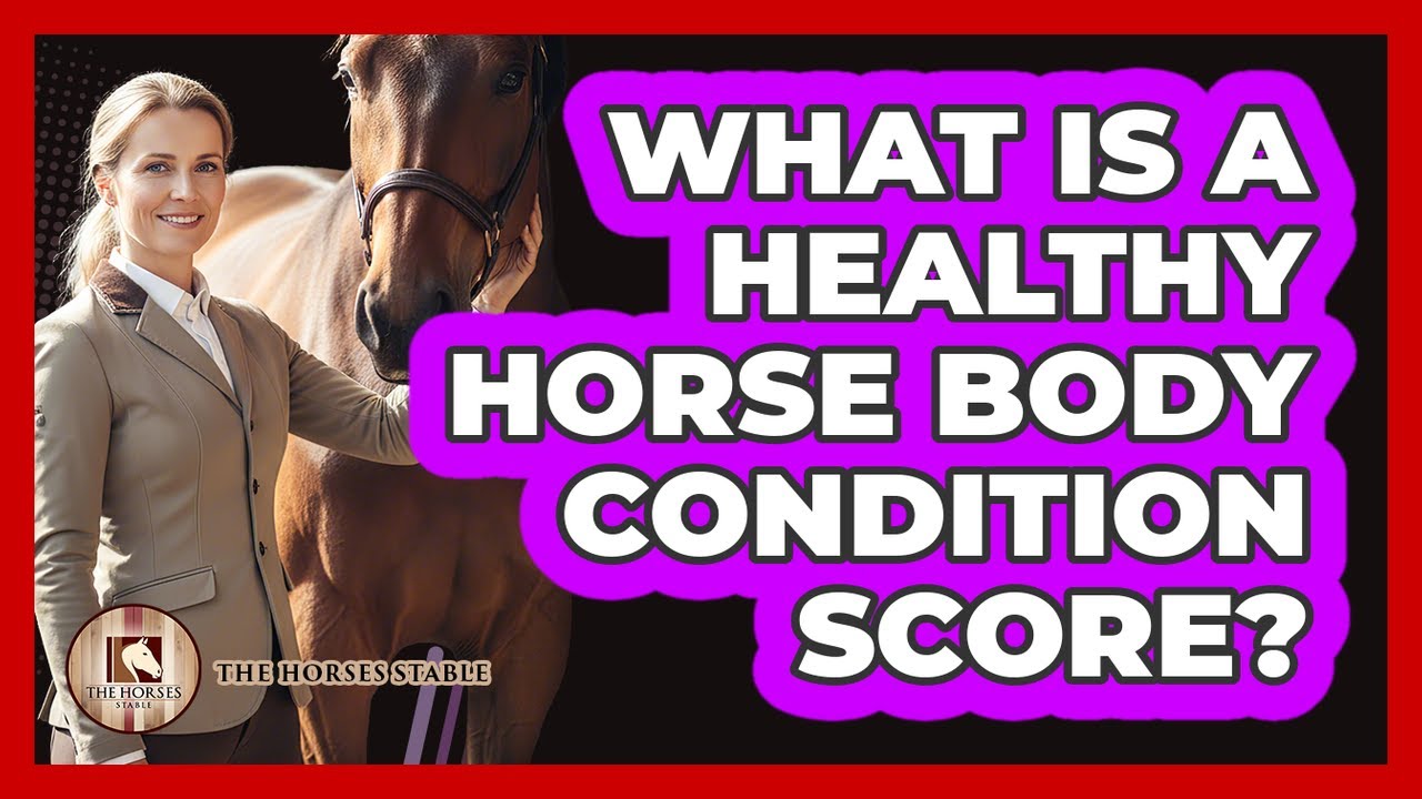 What Is a Healthy Horse Body Condition Score?