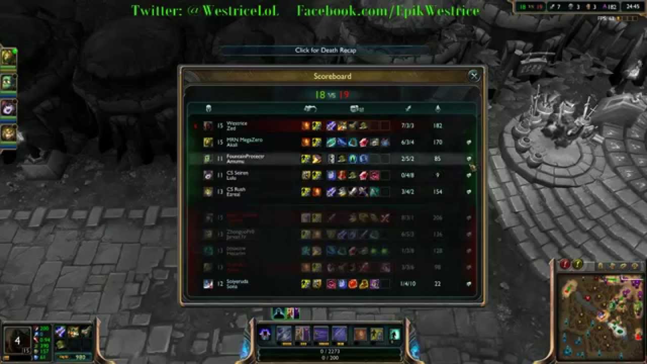 Westrice - Best Zed NA [Diamond l]