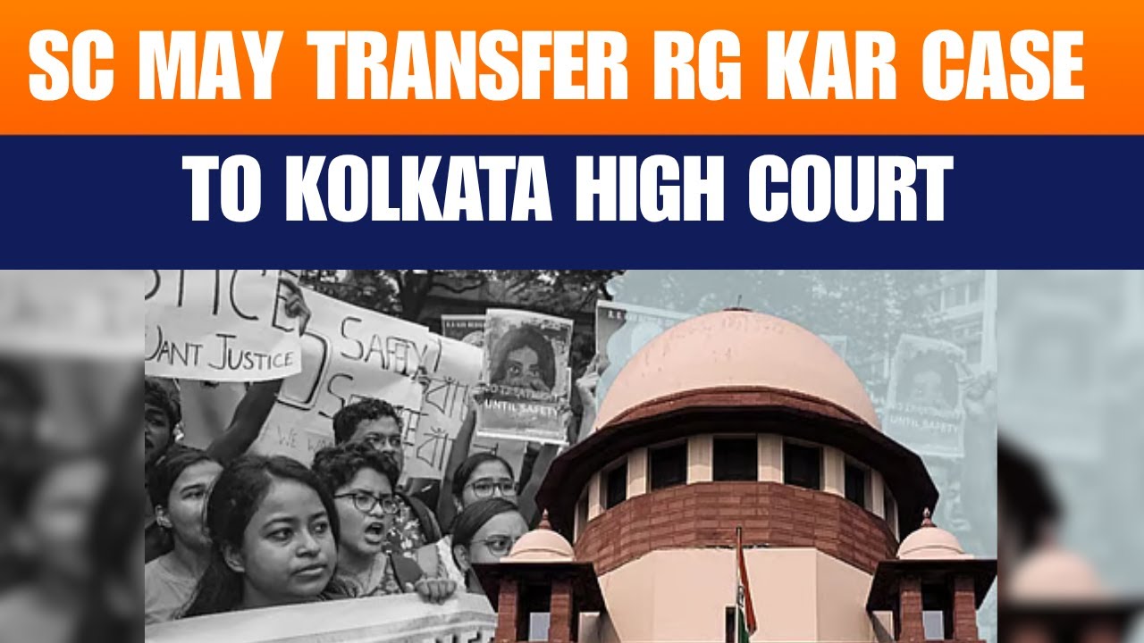 SC May Transfer RG Kar Hospital Rape-Murder Case to Calcutta High Court | NEWS9