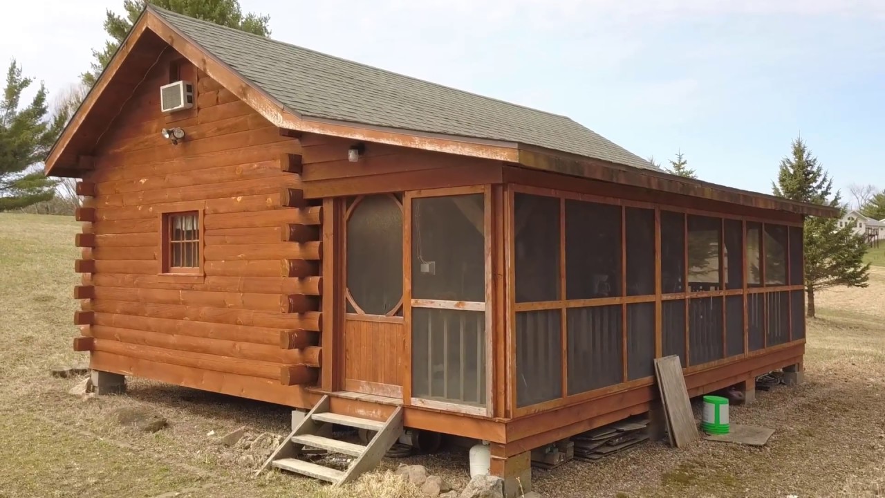 1433 Eagle Mountain Amish Log Cabin