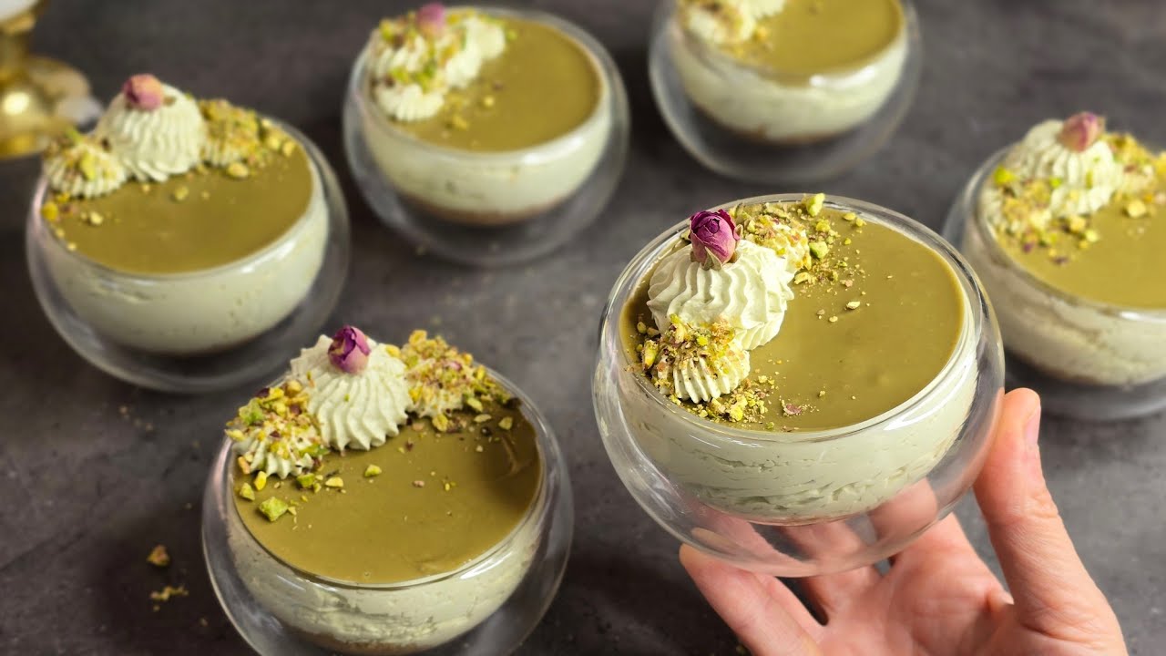Ëmbëlsira në 5 Minuta - Cheescake në Gota për një Desert me shije Fantastike 