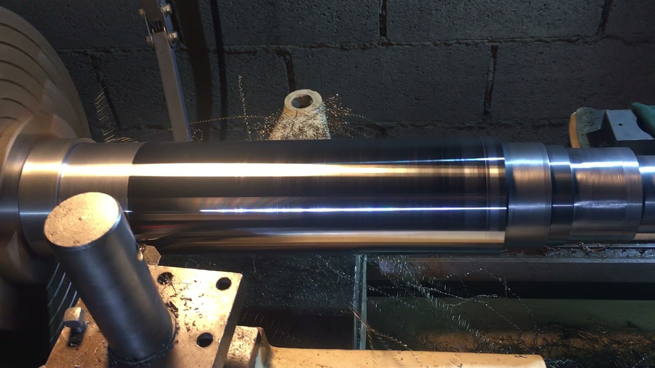 1943 John Deere model A pt 9 lathe work for V8 conversion