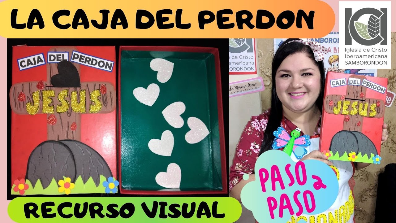 CAJA DEL PERDÓN - ILUSIÓN ÓPTICA -  PASO A PASO - RECURSO VISUAL