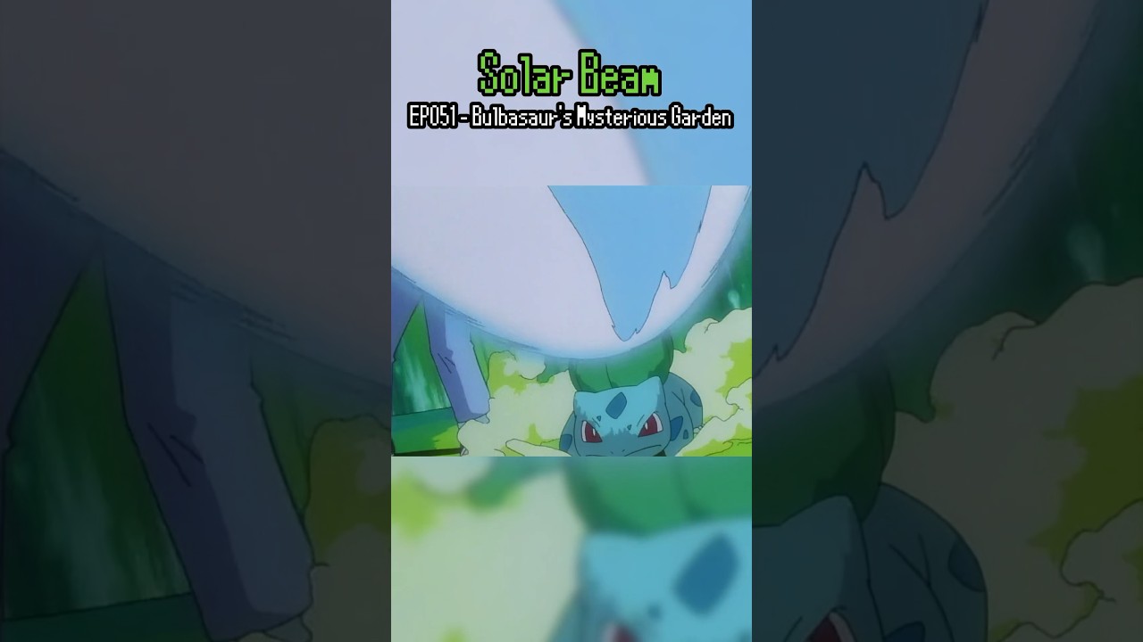 EVERY Move Used by Ash Ketchum&rsquo;s Bulbasaur 🍃