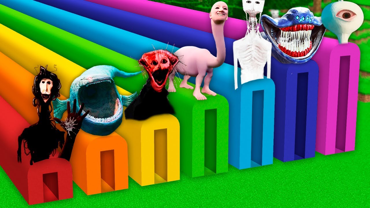 SOBREVIVÊNCIA em TÚNEIS com MONSTRO MARINHO CABEÇA HUMANA | DOCTOR NOWHERE | SEA MONSTERS Minecraft!