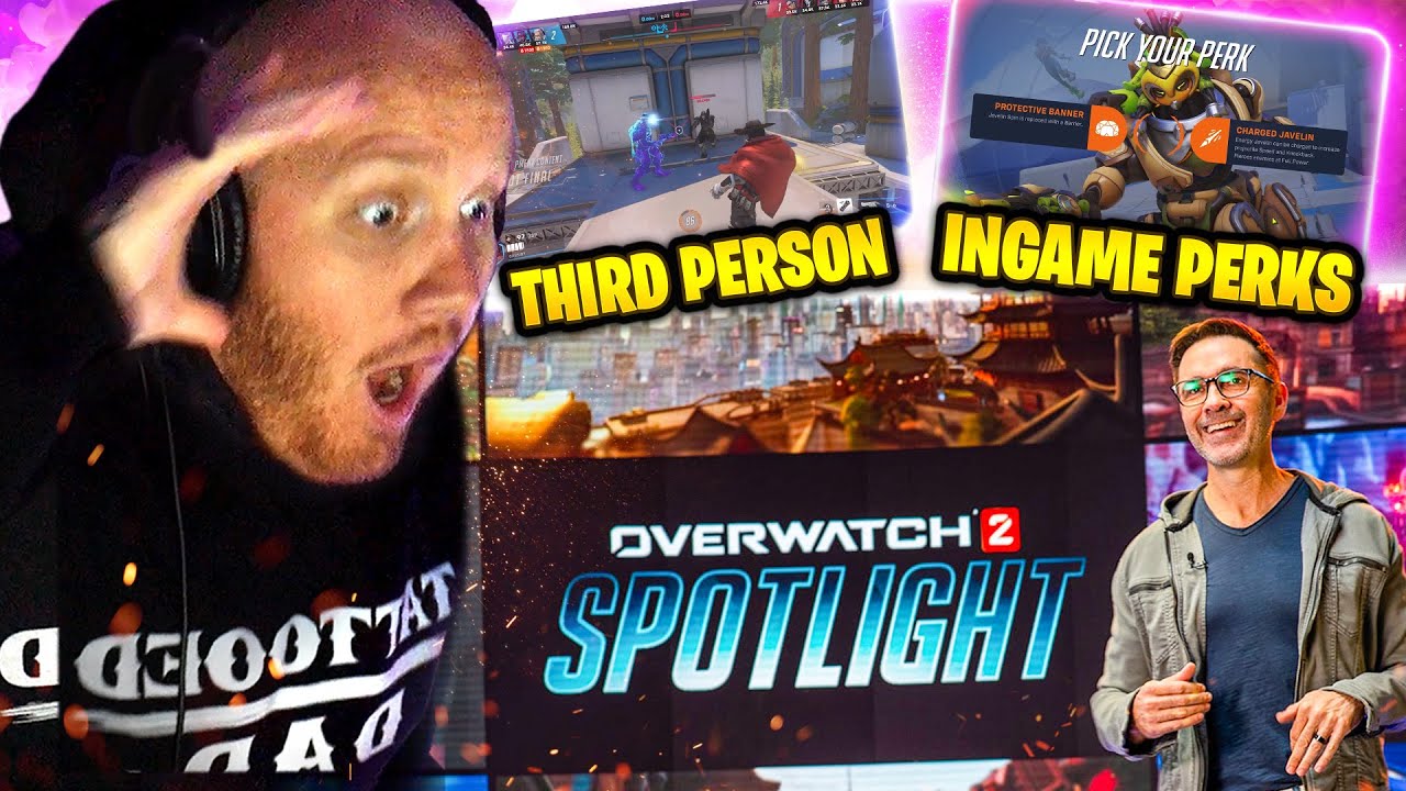 TIMTHETATMAN REACTS TO HUGE OVERWATCH 2 UPDATE (SEASON 15)