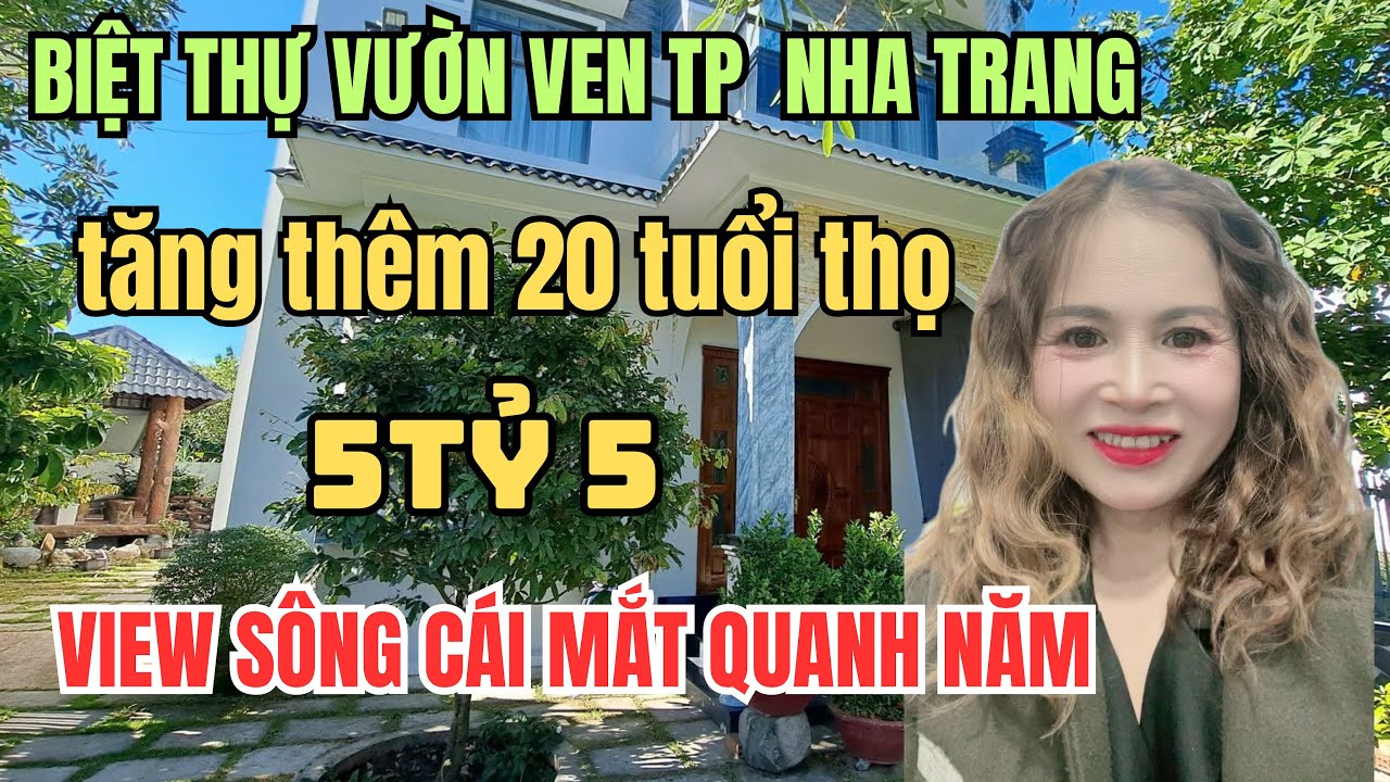 Biệt thự Vườn ven phố view sông tăng thêm tuổi thọ khi sống tại đây