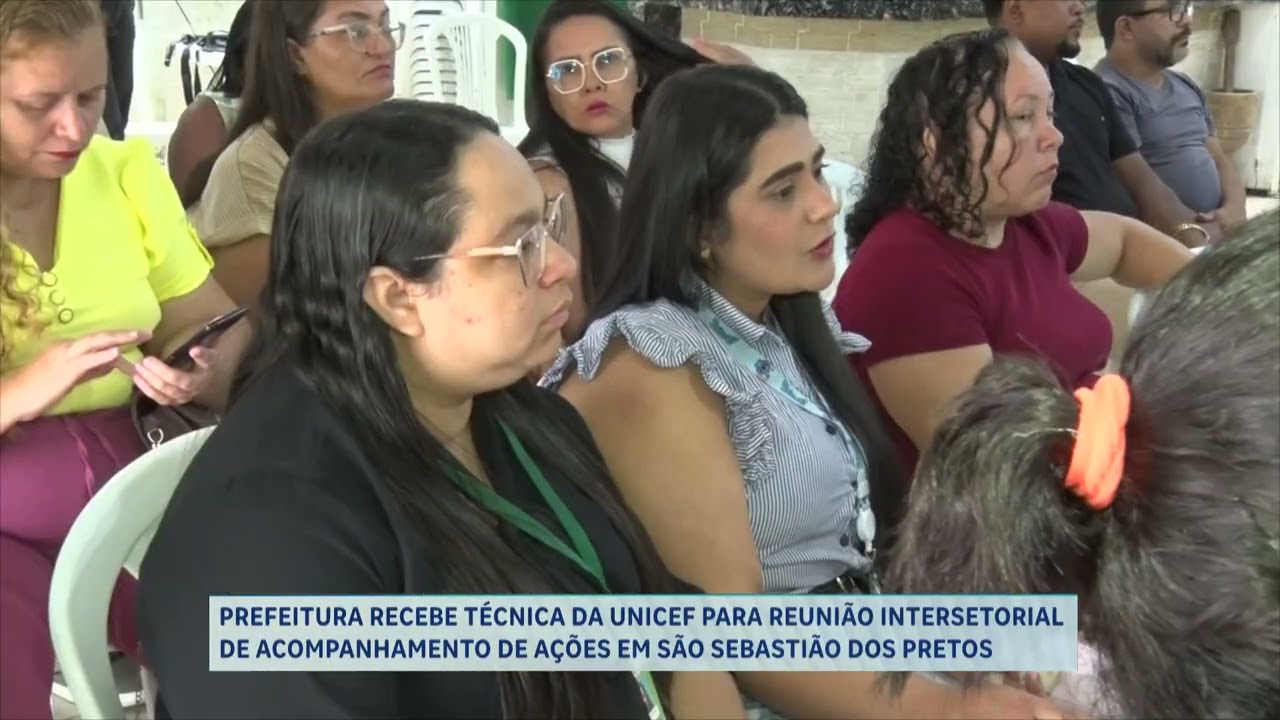 PREFEITURA RECEBE TÉCNICA DA UNICEF PARA REUNIÃO INTERSETORIAL DE ACOMPANHAMENTO DE AÇÕES EM SÃO SEB