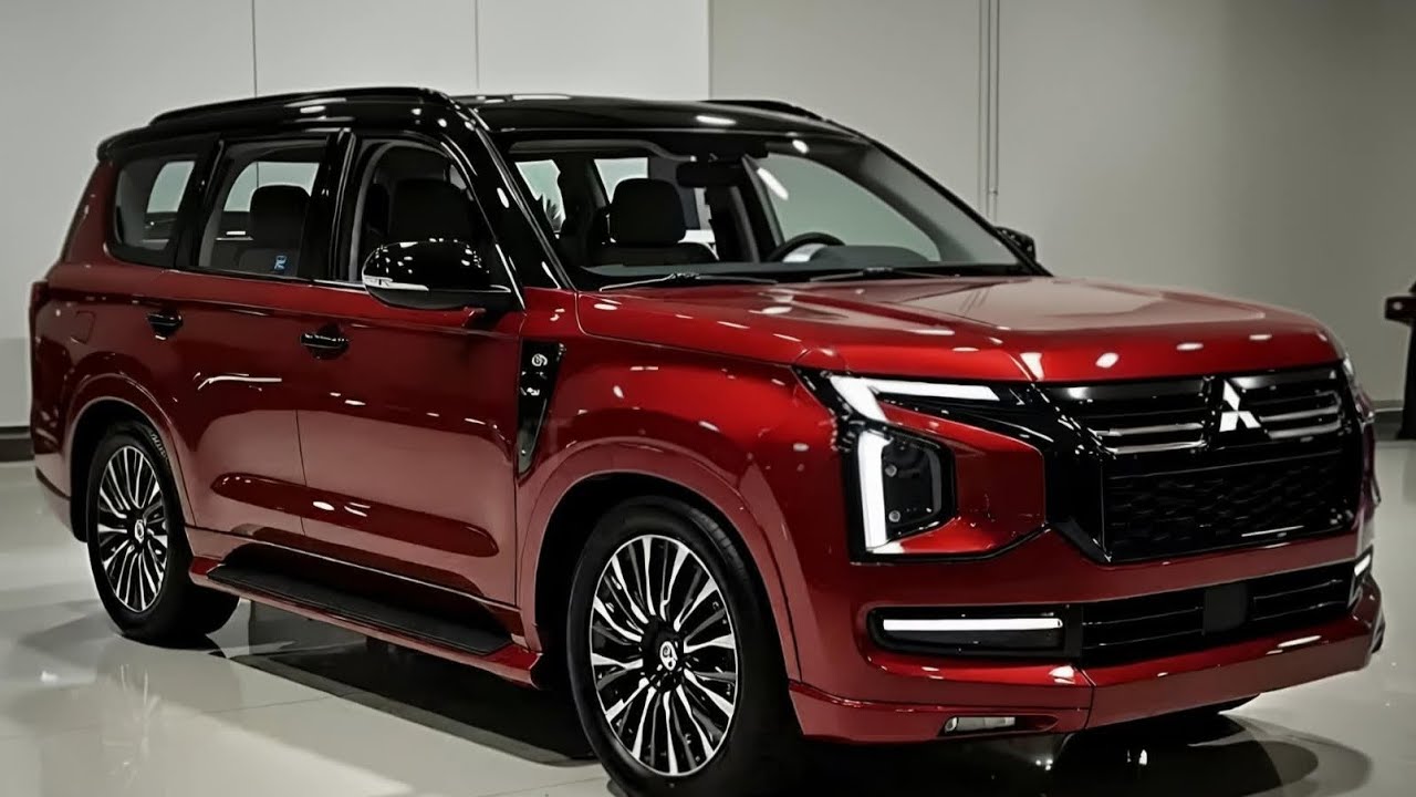 Представлен Mitsubishi Montero 4x4 2026 года — брутальный, дерзкий и блестящий внедорожник! #авто...