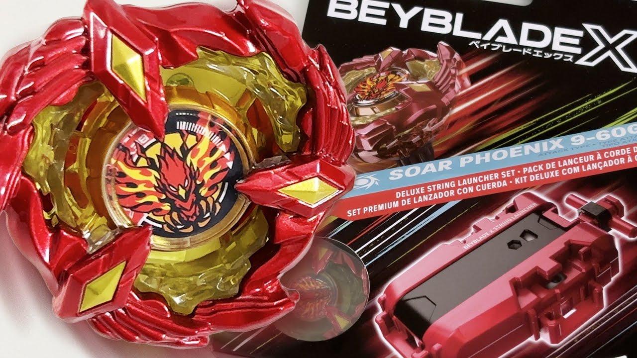 TOP-TIER HASBRO RELEASE! | Soar Phoenix 9-60GF Deluxe String Launcher Set Unboxing! | Beyblade X