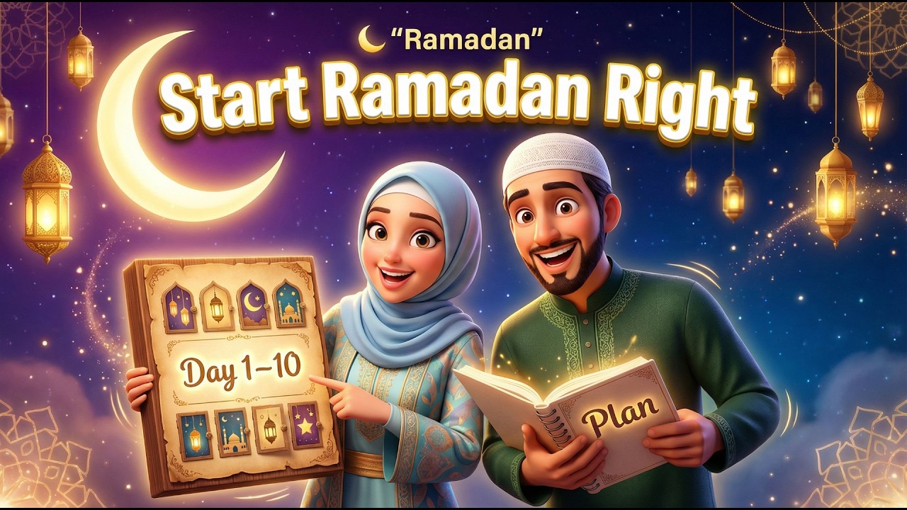 How to Spend the First 10 Days of Ramadan | Beginner English Listening Practice | English Podcast