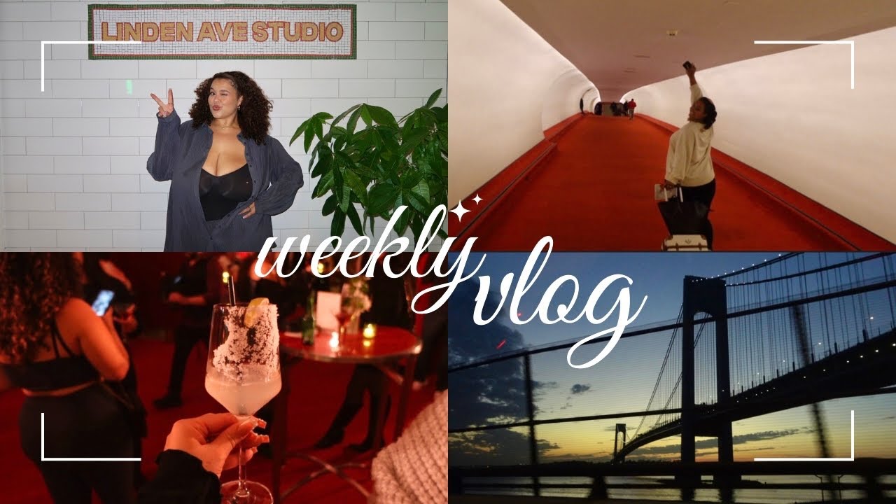 WEEKLY VLOG | prepping for Europe, influencer event, weekend in NYC ♡