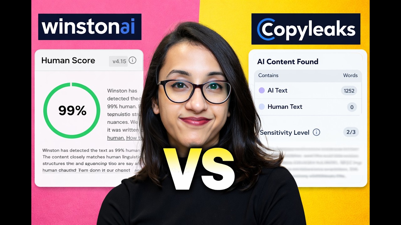 Winston AI vs Copyleaks: Best AI Detector? Accuracy Test, False Positives & Real Results