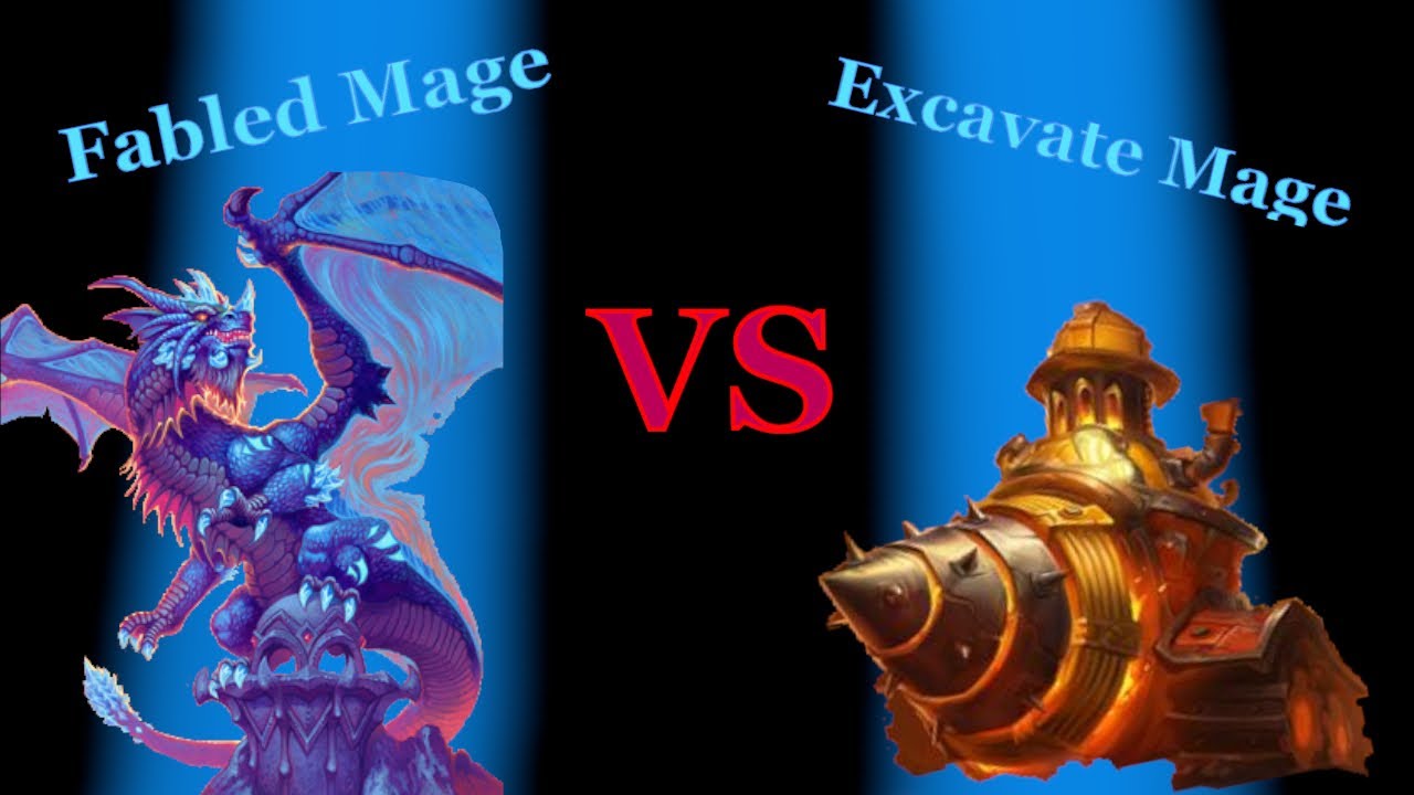 Fabled Mage vs Excavate Mage | Hearthstone