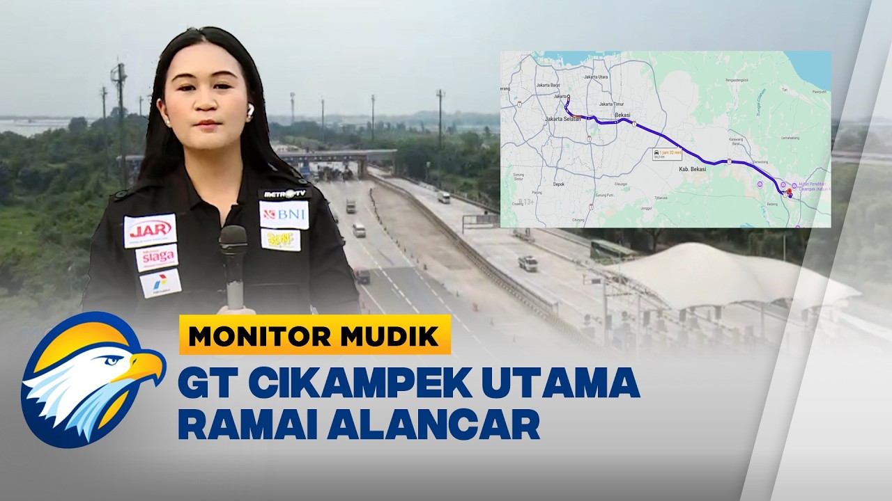 Tol Jakarta-Cikampek Ramai Lancar di Masa Awal Mudik - [Monitor Mudik]