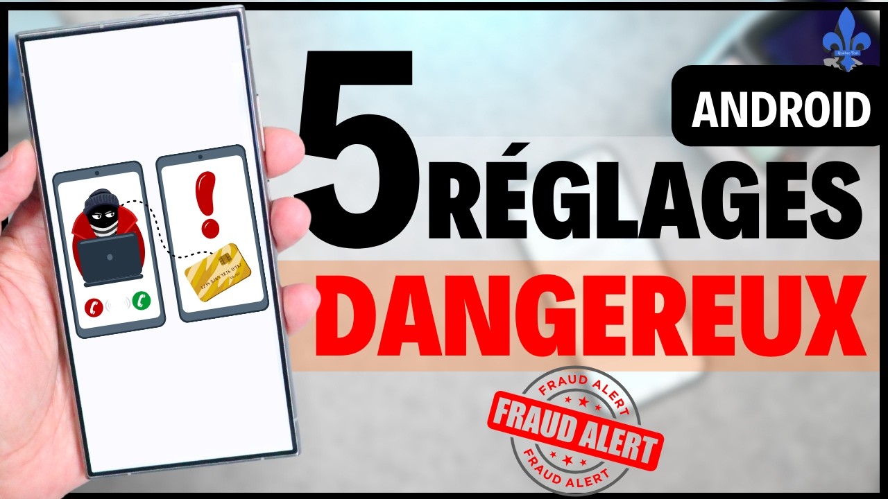 Les fraudeurs adorent quand vous laissez ces réglages activés