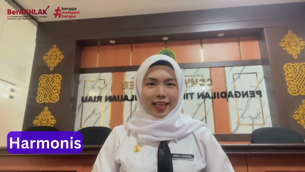Kampanye Nilai-Nilai Berakhlak Latsar CPNS MA RI