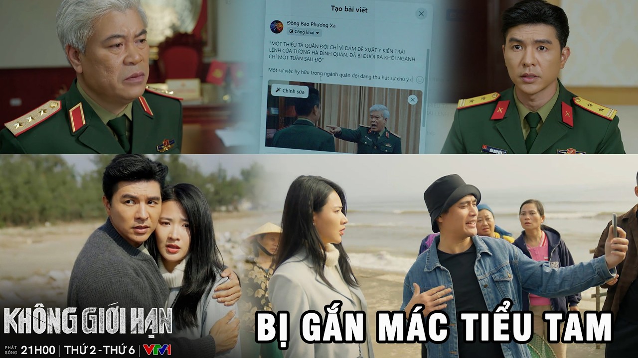 Không Giới Hạn Tập - 28 | Lam Anh bị gắn mác TIỂU TAM. Thế lực thù địch liên tục tung tin bịa đặt