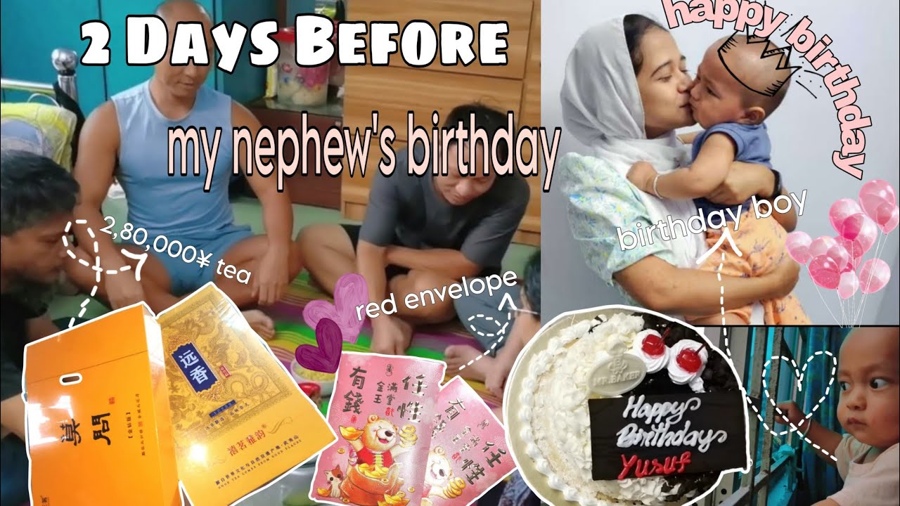 2 Days before my nephew's birthday 🥳 #trending #birthday