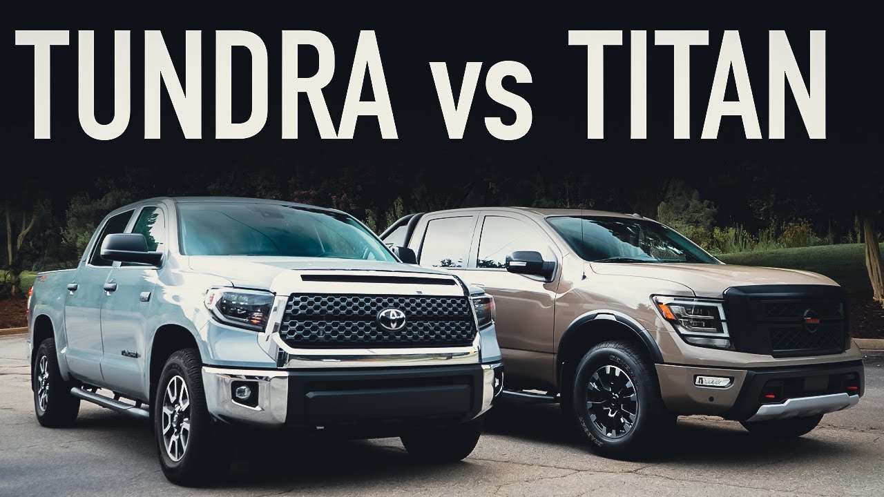 Toyota Tundra 2021 года против Nissan Titan 2021 года... Что выберете вы?