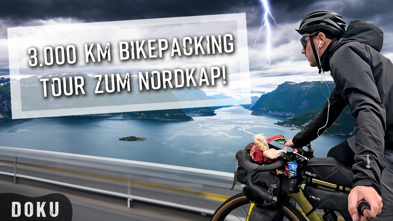 3.000 KM Bikepacking Abenteuer zum Nordkap  🇳🇴 | DOKU