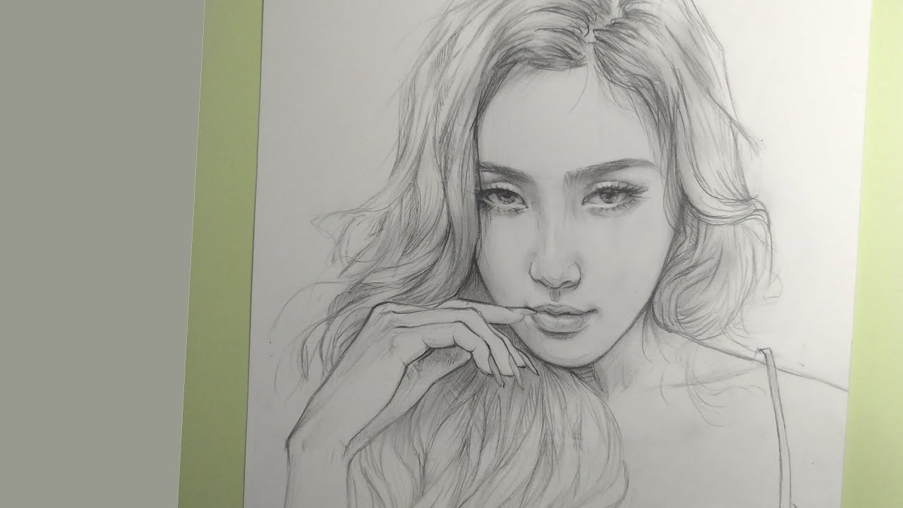 Kpop Fanart (Sketch) : Hwasa(화사) of Mamamoo