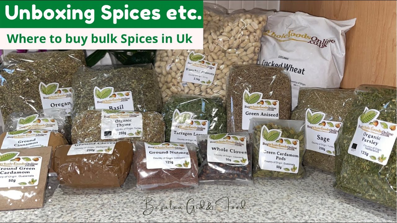 Unboxing Spices|| Where to buy spices and others in UK