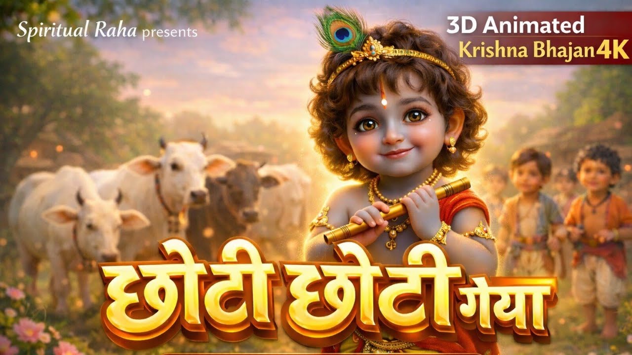 छोटी छोटी गैया छोटे छोटे ग्वाल Choti Choti Gaiya Chote Chote Gwal | Krishna Bhajan | Kanha Ji Bhajan