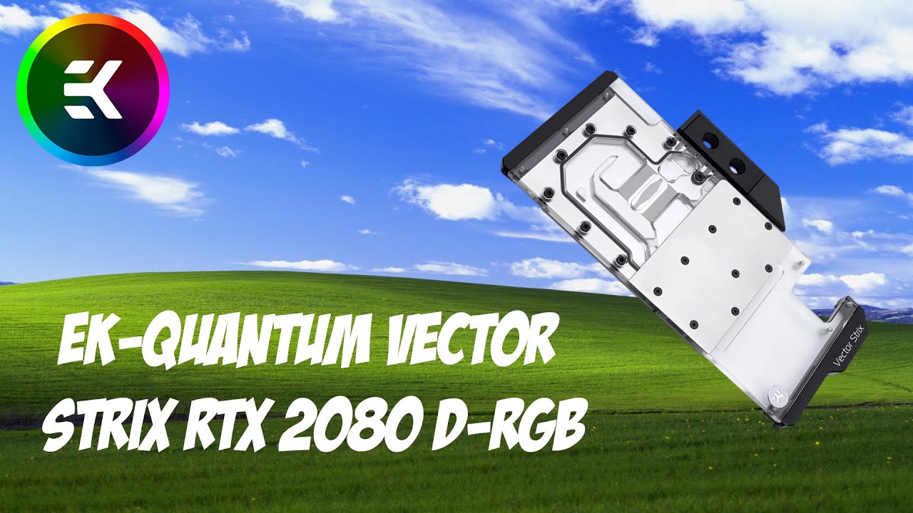 Unboxing EK-Quantum Vector Strix RTX 2080 D-RGB - Nickel + Plexi ( 3831109814215 )