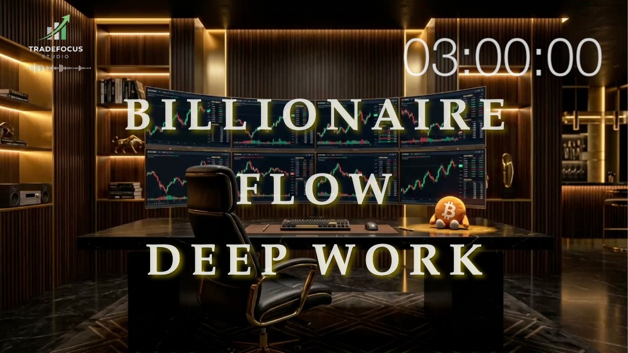 Trading Music &ndash; Billionaire Flow (3H Deep Work & Absolute Emotional Control) 🧠