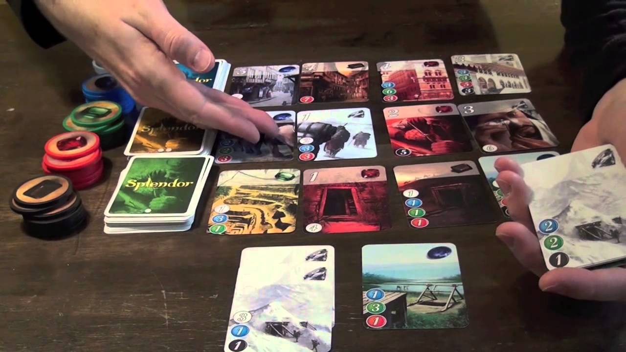 Splendor overview and rules explanation