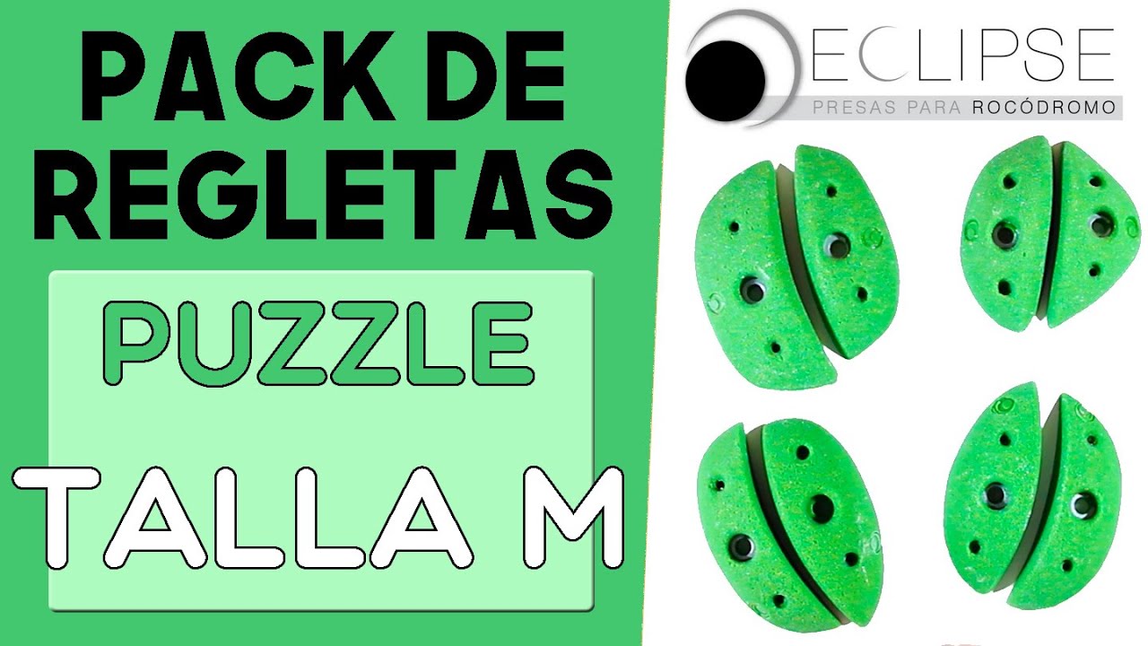 PACK DE REGLETAS PUZZLE TALLA M