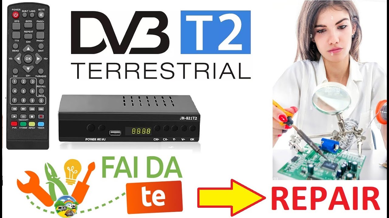Riparazione Economica del Decoder T2: Fai da Te