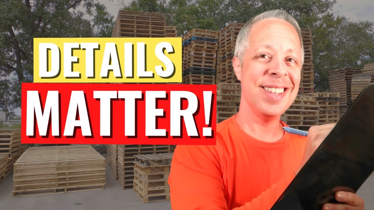 Why Details Matter When Buying Wood Pallets | The Pallet Pro (Orlando FL)