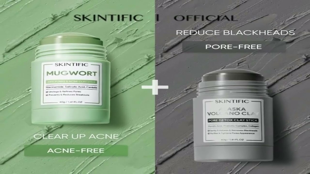 SKINTIFIC Clay Mask Stick Mugwort สคินทิ