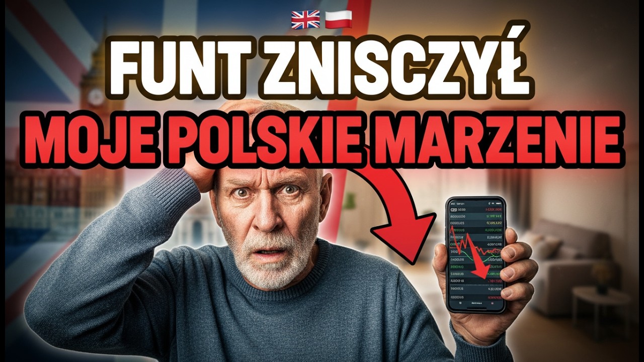 Brytyjska Emerytura 950 Funtów — Po Powrocie do Polski Zostałem Biedakiem