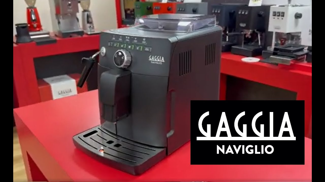 Gaggia Naviglio Quick Set-up