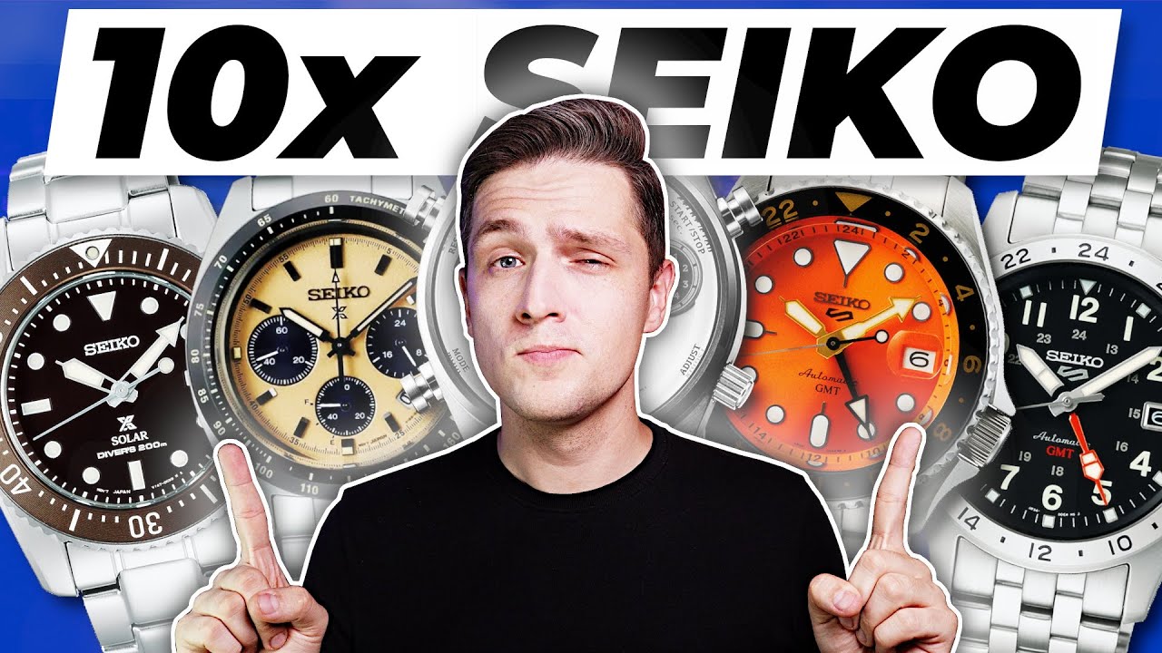 10 NAJCIEKAWSZYCH ZEGARKÓW SEIKO