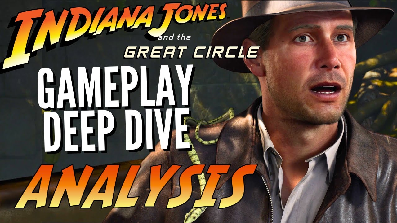 ANALYSIS of the Indiana Jones and the Great Circle Gameplay Deep Dive!