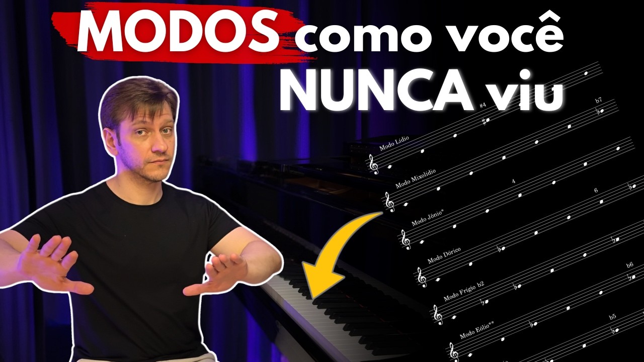 Criando Emoções no Piano Através dos MODOS