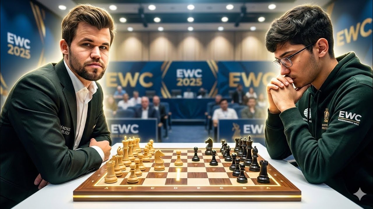 Magnus Carlsen Shocks Firouzja with the Alapin Sicilian! | EWC 2025