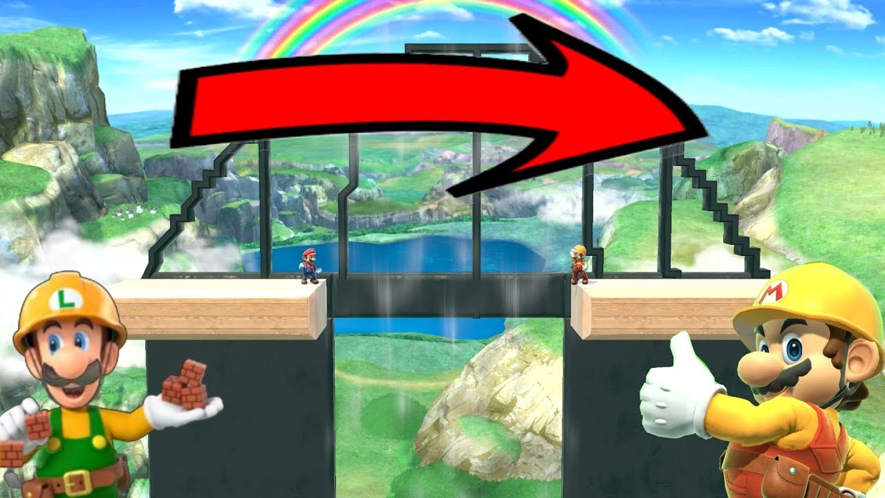 Super Smash Bros. Ultimate - Who Can Cross The Broken Bridge?