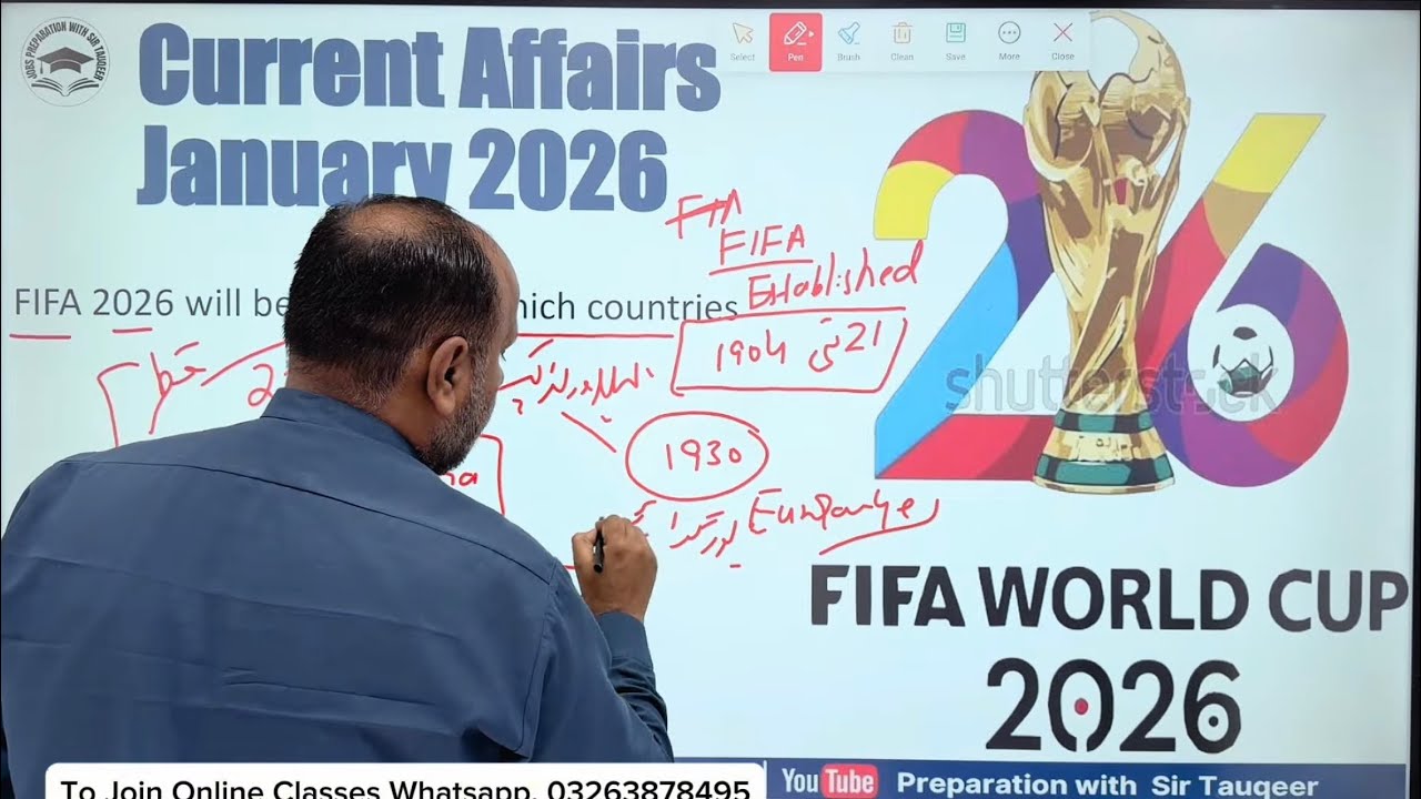 Monthly Current Affairs January 2026 | PPSC Preparation Daily FPSC SPSC CSS KPPSC PMS GK and MCQs