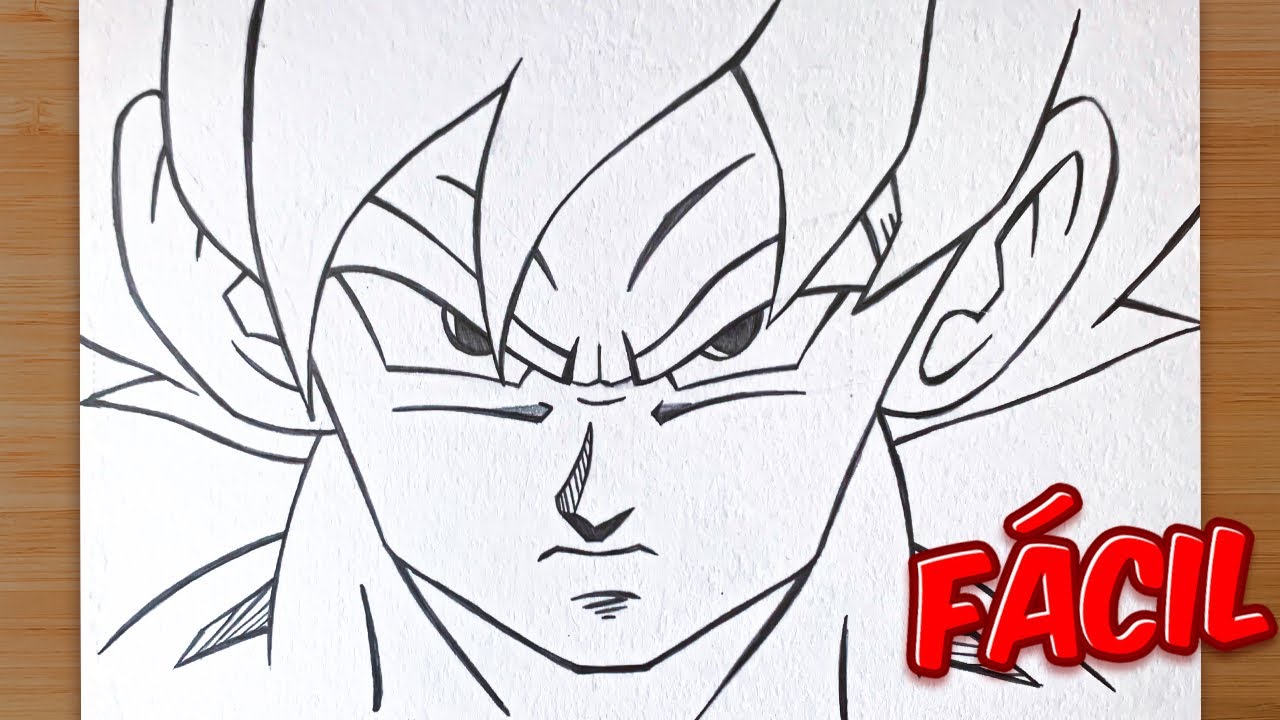 C&oacute;mo Dibujar a Goku de Dragon Ball Z ✨ Para Principiantes a L&aacute;piz F&aacute;cil ✏️
