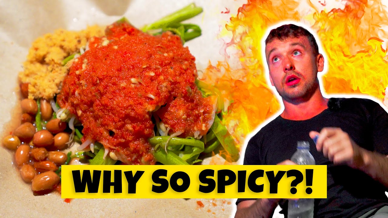 1€ Street Foods of LOMBOK (Spicy 🔥)