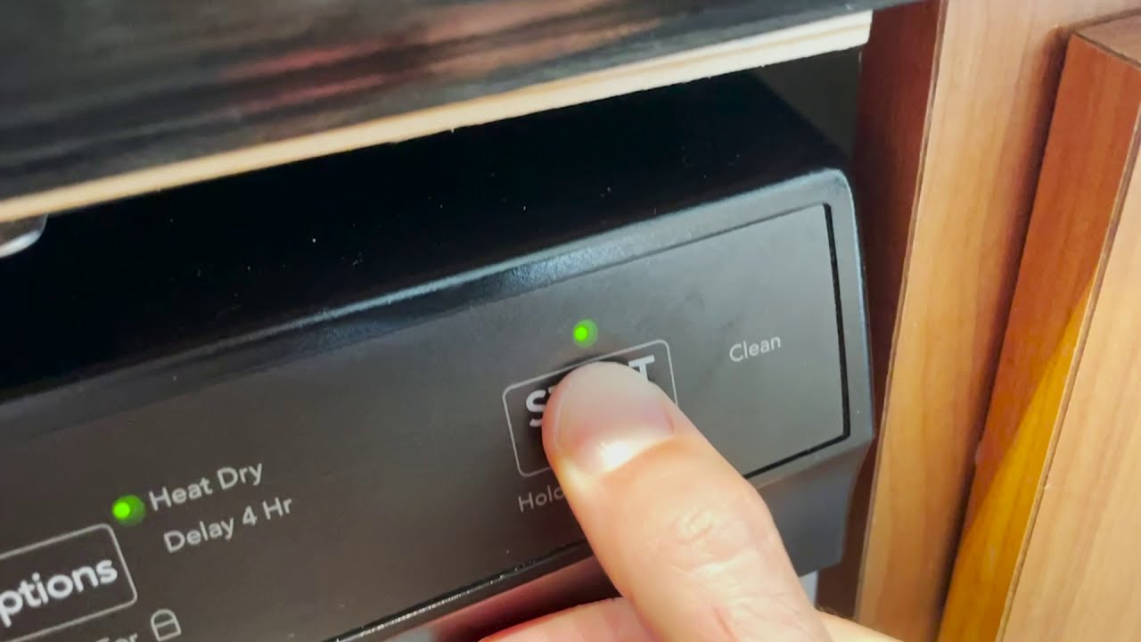 Dishwasher Won’t Start, Flashing Start Light