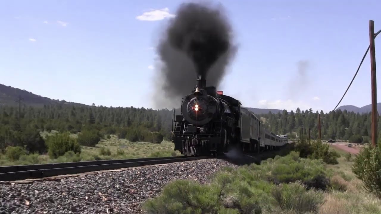 Amazing Steam Locomotive Stack talk & Wheel Slips!