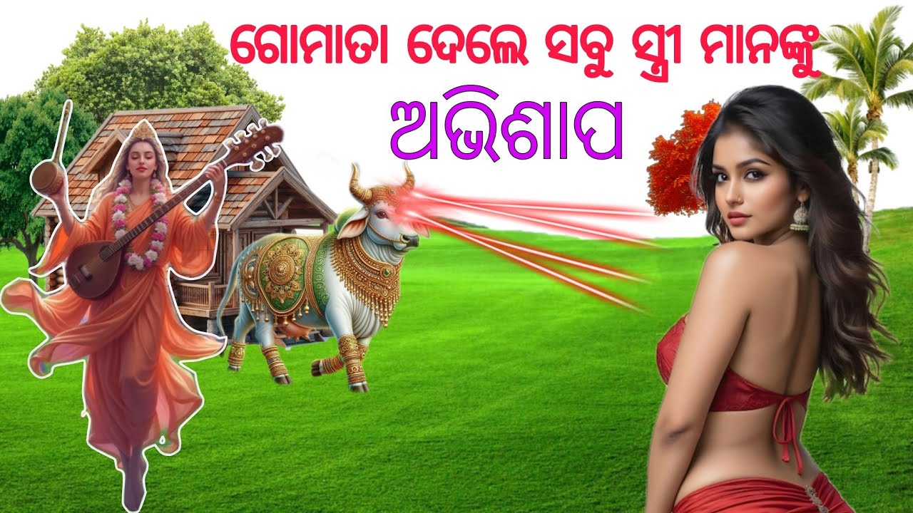 ଗୋମାତା ଦେଲେ ସବୁ ସ୍ତ୍ରୀ ମାନଙ୍କୁ ଅଭୀସାପ #odiastory #odia ‎@ମୁଁଓଡ଼ିଆଝିଅrekha90 